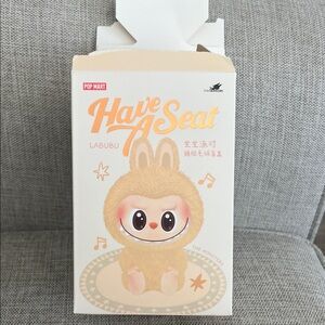 Pop Mart Labubu Have A Seat Toy - Cream